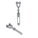 T316 Stainless Steel Jaw-Jaw Turnbuckle 3/4" x 6" – Marine Grade, 5,200 lbs WLL, Corrosion-Resistant Rigging & Tensioning Hardware