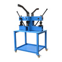 3 Ton Manual Quad Bench Press Shrinker Stretching Brake Bender Corner Puncher Multi-Purpose Metal Former Shaping Tool