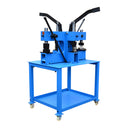 3 Ton Manual Quad Bench Press Shrinker Stretching Brake Bender Corner Puncher Multi-Purpose Metal Former Shaping Tool