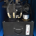 2HP Ring Band Roller Round Angle Bender Hydraulic Bending Machine Pipe Square Tube Round Flat Steel 9.3 RPM 1-1/2" (40mm) Roll Shaft Diameter