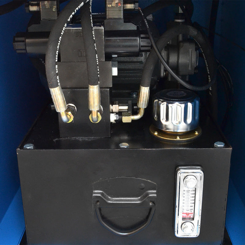 2HP Ring Band Roller Round Angle Bender Hydraulic Bending Machine Pipe Square Tube Round Flat Steel 9.3 RPM 1-1/2" (40mm) Roll Shaft Diameter