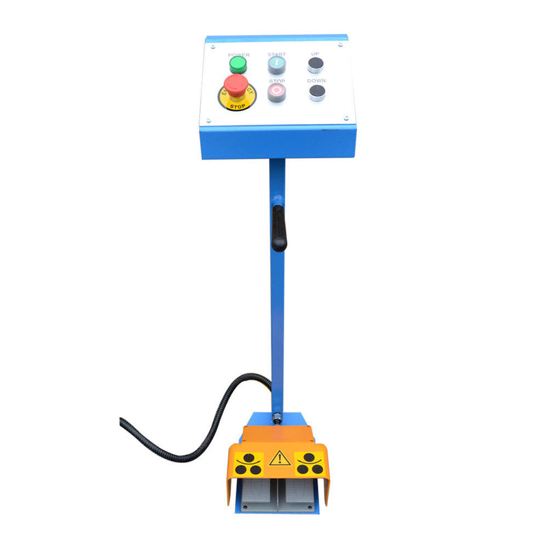 2HP Ring Band Roller Round Angle Bender Hydraulic Bending Machine Pipe Square Tube Round Flat Steel 9.3 RPM 1-1/2" (40mm) Roll Shaft Diameter