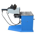 2HP Ring Band Roller Round Angle Bender Hydraulic Bending Machine Pipe Square Tube Round Flat Steel 9.3 RPM 1-1/2" (40mm) Roll Shaft Diameter