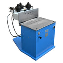 2HP Ring Band Roller Round Angle Bender Hydraulic Bending Machine Pipe Square Tube Round Flat Steel 9.3 RPM 1-1/2" (40mm) Roll Shaft Diameter