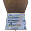 14 PCS  Over & Under Sizes 0.124-0.501" HSS Chucking Reamer Set