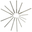 14 PCS  Over & Under Sizes 0.124-0.501" HSS Chucking Reamer Set