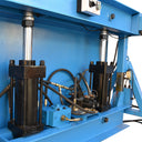 30 Ton Hydraulic Box Brake Bender V Block Bending Machine 48" x 8 Gauge 4mm Thickness Tilt Open Beam