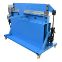 30 Ton Hydraulic Box Brake Bender V Block Bending Machine 48" x 8 Gauge 4mm Thickness Tilt Open Beam