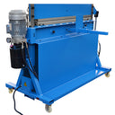 30 Ton Hydraulic Box Brake Bender V Block Bending Machine 48" x 8 Gauge 4mm Thickness Tilt Open Beam