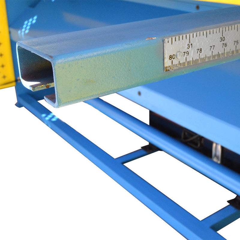 96" x 16 Gauge Air Pneumatic Hydraulic Sheet Metal Shear 8FT 3 Phase 1.6mm Thickness Angle Blade Multiple Surfaces Cutting Edge Pressure Cutter