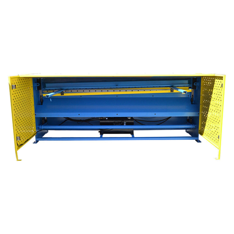 52" x 12 Gauge Air Pneumatic Hydraulic Sheet Metal Shear 4FT 3 Phase 2mm Thickness Angle Blade Multiple Surfaces Cutting Edge Pressure Cutter