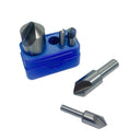 5 PC HSS Countersinks Straight Shank Single Flute 90 Degree