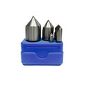 5 PC HSS Countersinks Straight Shank Single Flute 82 Degree 1/4'' - 1''