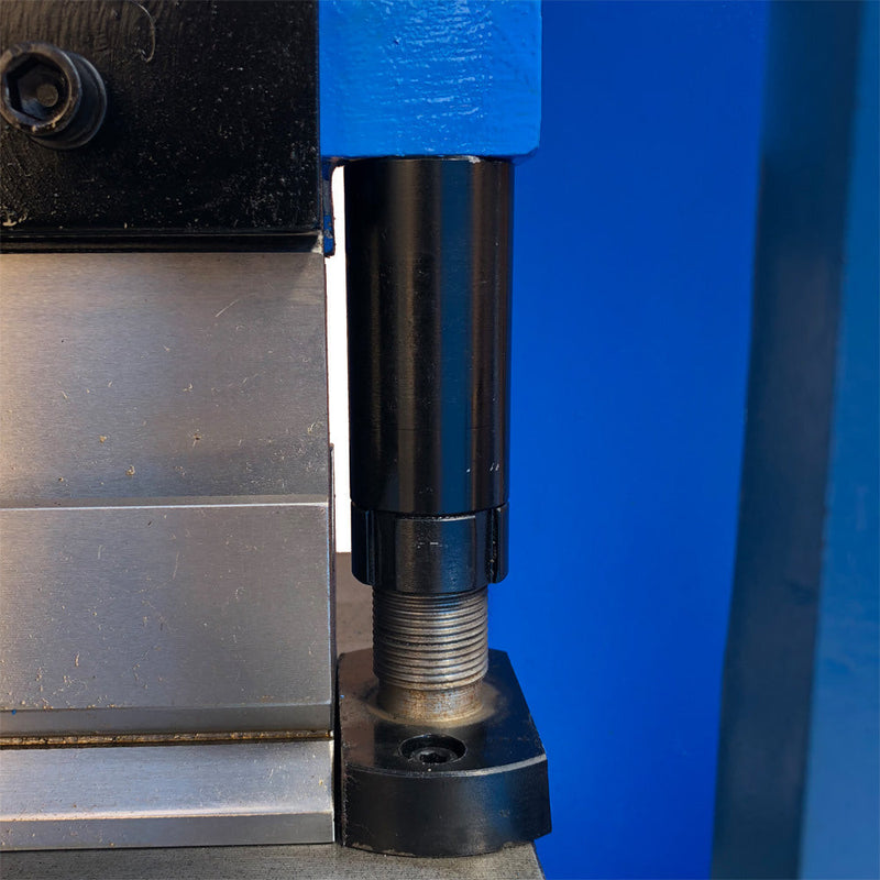 2 Cylinder 3 Phase 220 Volt Electric 100 Ton Hydraulic Press Brake Bender Bending 51" x 3/8"