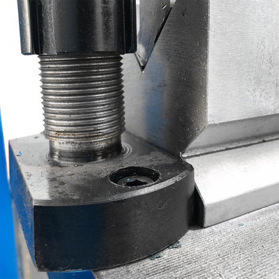 2 Cylinder 3 Phase 220 Volt Electric 100 Ton Hydraulic Press Brake Bender Bending 51" x 3/8"