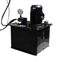 2 Cylinder 3 Phase 220 Volt Electric 100 Ton Hydraulic Press Brake Bender Bending 51" x 3/8"