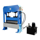 2 Cylinder 3 Phase 220 Volt Electric 100 Ton Hydraulic Press Brake Bender Bending 51" x 3/8"