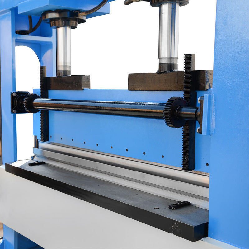 2 Cylinder 3 Phase 220 Volt Electric 100 Ton Hydraulic Press Brake Bender Bending 51" x 3/8"