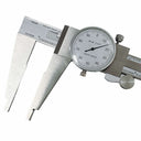 12'' Long Range Dial Caliper NO Upper Jaw 0.001'' Graduation Hardened Stainless Steel With Case