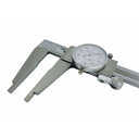 12'' Long Range Dial Caliper NO Upper Jaw 0.001'' Graduation Hardened Stainless Steel With Case