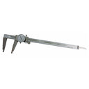 12'' Long Range Dial Caliper NO Upper Jaw 0.001'' Graduation Hardened Stainless Steel With Case