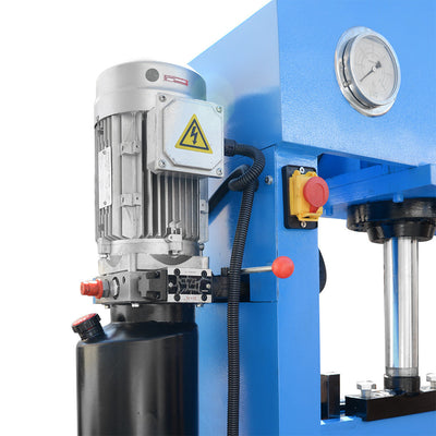 2 Cylinder 3 Phase 220 Volt Electric 30 Ton Hydraulic Press Brake Bender Bending 51" x 3/16"
