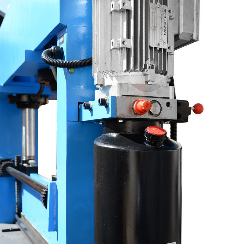 2 Cylinder 3 Phase 220 Volt Electric 30 Ton Hydraulic Press Brake Bender Bending 51" x 3/16"