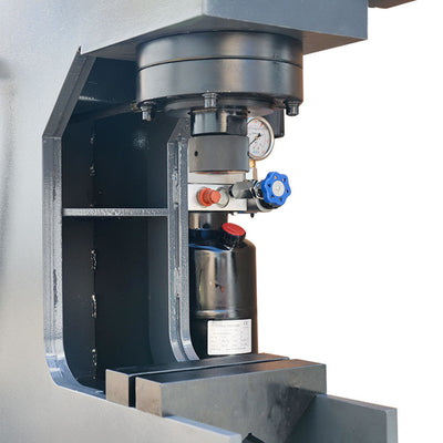 C-Frame 25 Ton Hydraulic Press 7-7/8" Stroke 110 Volt Motor 3HP Press Speed 8.8 m/s