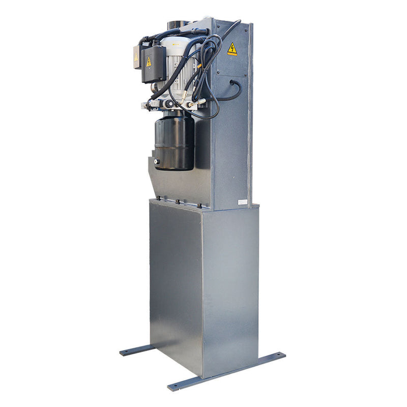 C-Frame 25 Ton Hydraulic Press 7-7/8" Stroke 110 Volt Motor 3HP Press Speed 8.8 m/s