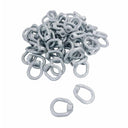 50 Pc 5/16" Hot Dipped Galvanized Eye Nut with 3/8"-16 UNC Tap 1,250 Lbs WLL