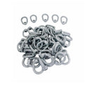 50 Pc 5/16" Hot Dipped Galvanized Eye Nut with 3/8"-16 UNC Tap 1,250 Lbs WLL