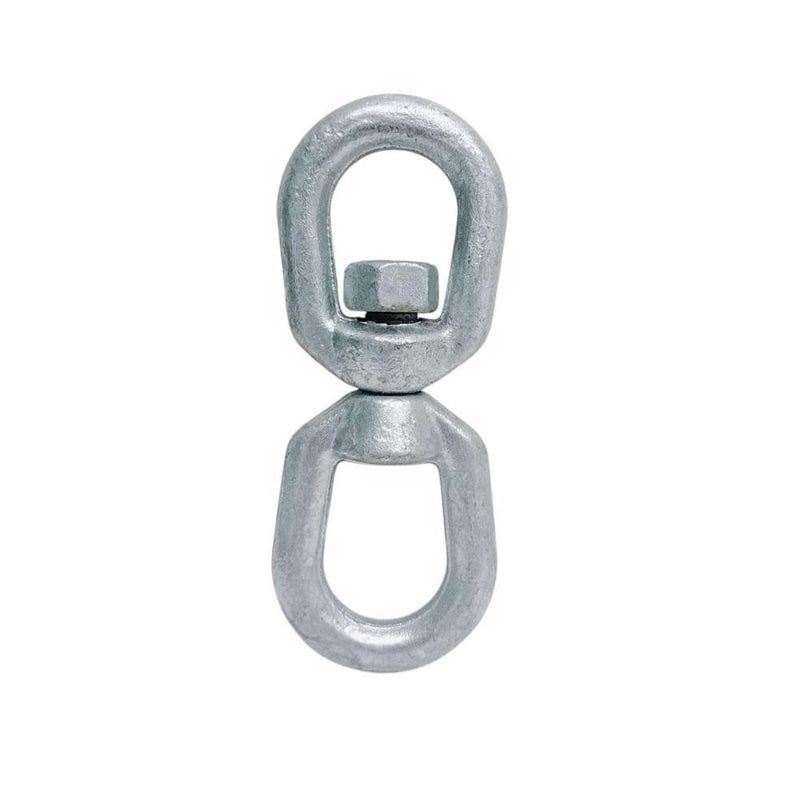 Marine Boat Mooring Eye Eye Swivel 3/4" Hot Dipped Galvanized, 7,200 lbs WLL Rigging Connector