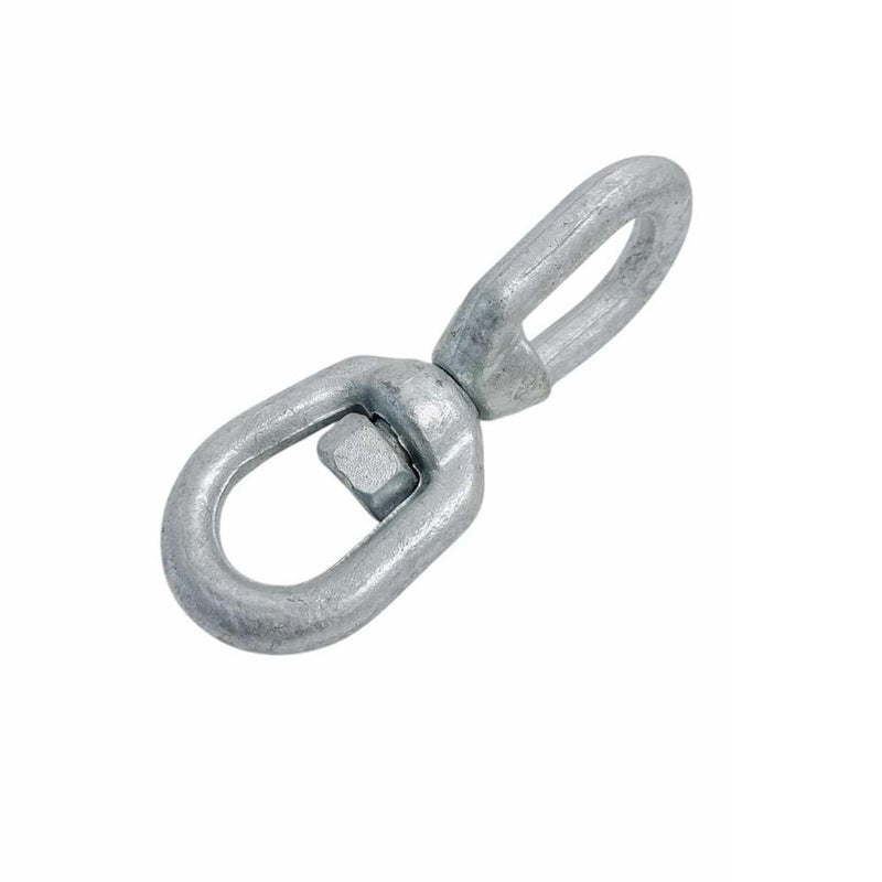 Marine Boat Mooring Eye Eye Swivel 3/4" Hot Dipped Galvanized, 7,200 lbs WLL Rigging Connector