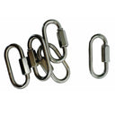 Set Of 5 PC 1/8" Stainless Steel 316 Quick Link Boat Marine WLL 150 LBS