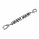 10 Pcs Galvanized Drop Forged Carbon Steel 5/16" x 4-1/2" Eye Eye Turnbuckle Pulley 800 lbs