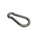5 PC Marine Carabiner 5/16'' x 80mm Spring Snap Hook Stainless Steel 280 LBS