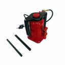 32 Ton Heavy Duty Air Hydraulic Bottle Jack, 10-7/8" to 16-15/16" Lift Range, Pneumatic & Manual Shop Jack for Truck & Equipment Repair