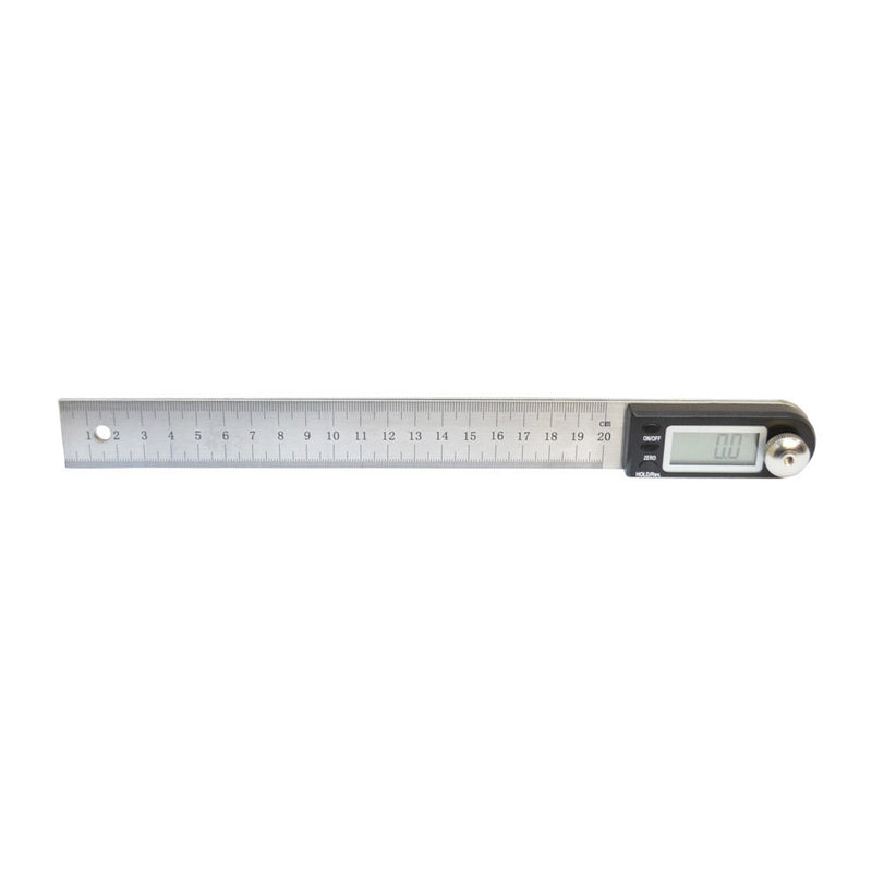 11" Precision Measuring Digital Protractor Goniometer Electronic Angle Finder Miter Gauge Ruler