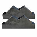 C-Frame 16 Ton Hydraulic Press 2-Speed Hand Pump with Gauge Press Speed 4/0.8 mm