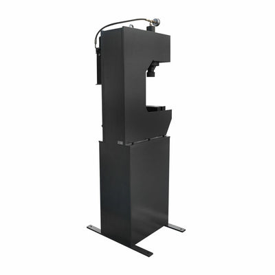 C-Frame 16 Ton Hydraulic Press 2-Speed Hand Pump with Gauge Press Speed 4/0.8 mm