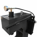 C-Frame 16 Ton Hydraulic Press 2-Speed Hand Pump with Gauge Press Speed 4/0.8 mm