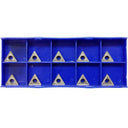 5 Pc Set 3/8'' Indexable Carbide Insert Lathe Turning Tool Bit + 10 Pc TCMT 2151 Inserts