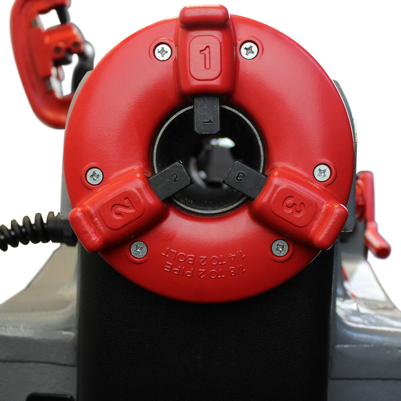 1/2 to 2" Universal Electric Pipe Threaded Threading Machine Speed Grip Chuck