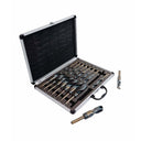17PC HSS Cobalt Silver & Deming Drill Bits Set, Size 1/2" to 1", Reduced 1/2" Shank