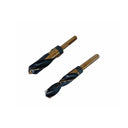 17PC HSS Cobalt Silver & Deming Drill Bits Set, Size 1/2" to 1", Reduced 1/2" Shank