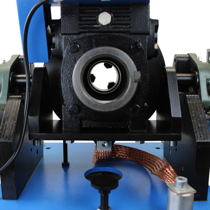 8" Chuck Hollow Welding Positioner 100-200 LBS Positioning Turn Rotary Table Tilt 0-90
