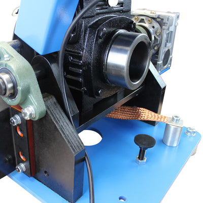 8" Chuck Hollow Welding Positioner 100-200 LBS Positioning Turn Rotary Table Tilt 0-90