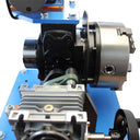 8" Chuck Rotary Turntable Welding Positioner 100-200 Lbs Capacity with Hollow Chuck Adjustable Tilt 0-90° Welding Table for Fabrication and Assembly Work