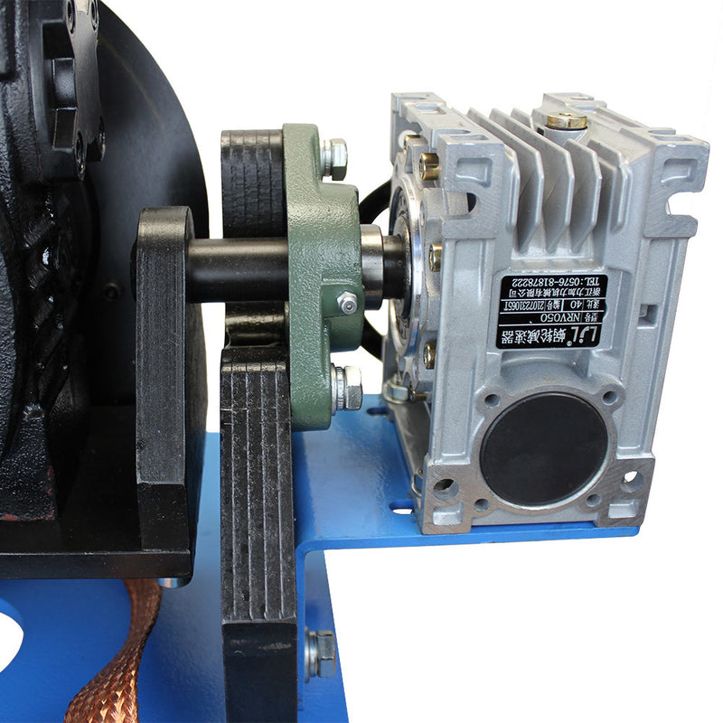 8" Chuck Hollow Welding Positioner 100-200 LBS Positioning Turn Rotary Table Tilt 0-90