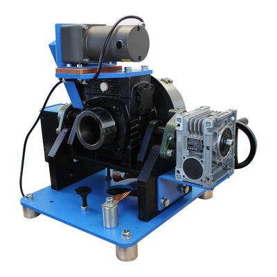 8" Chuck Hollow Welding Positioner 100-200 LBS Positioning Turn Rotary Table Tilt 0-90